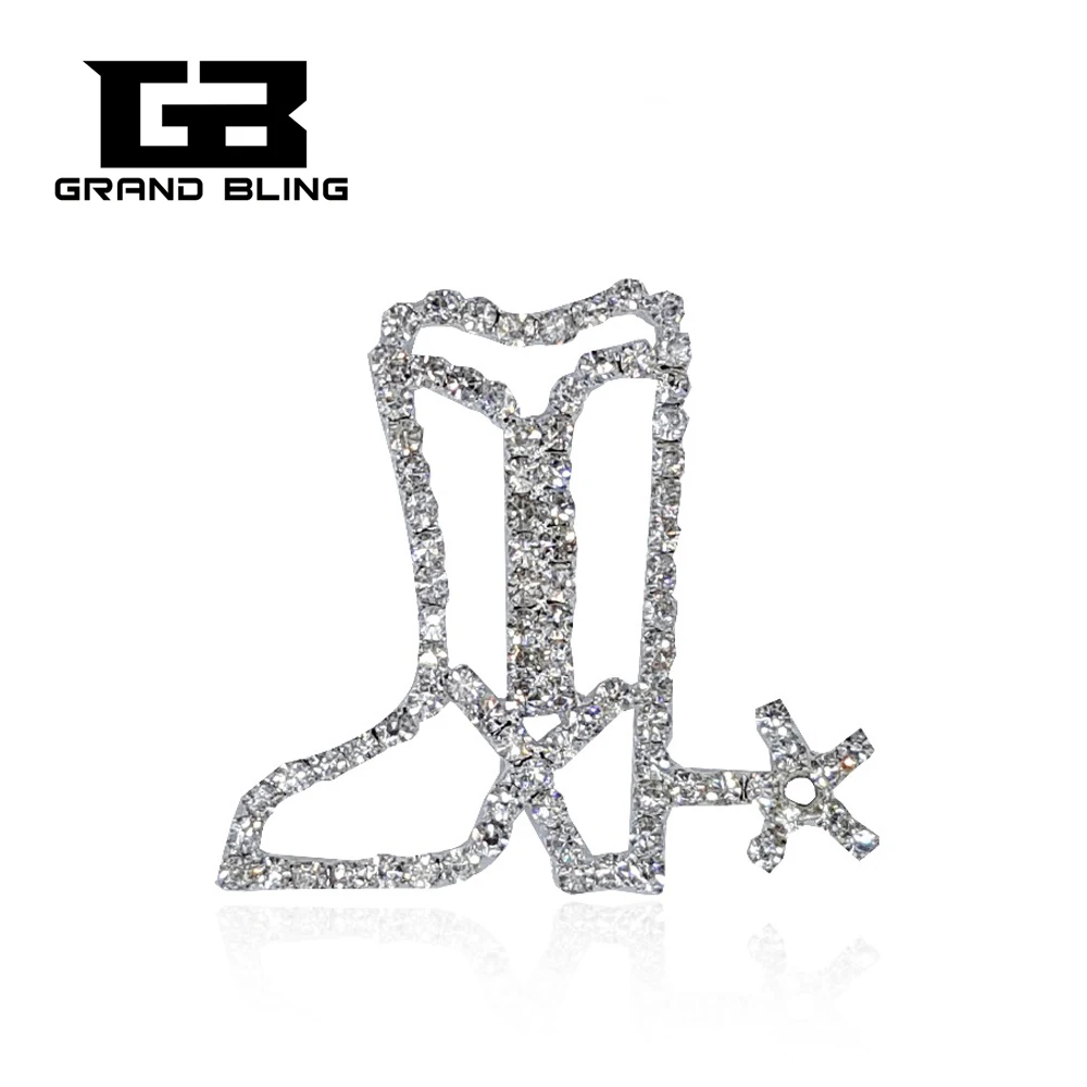 

Rhinestone Boot Brooch Pin for Fashion Lady