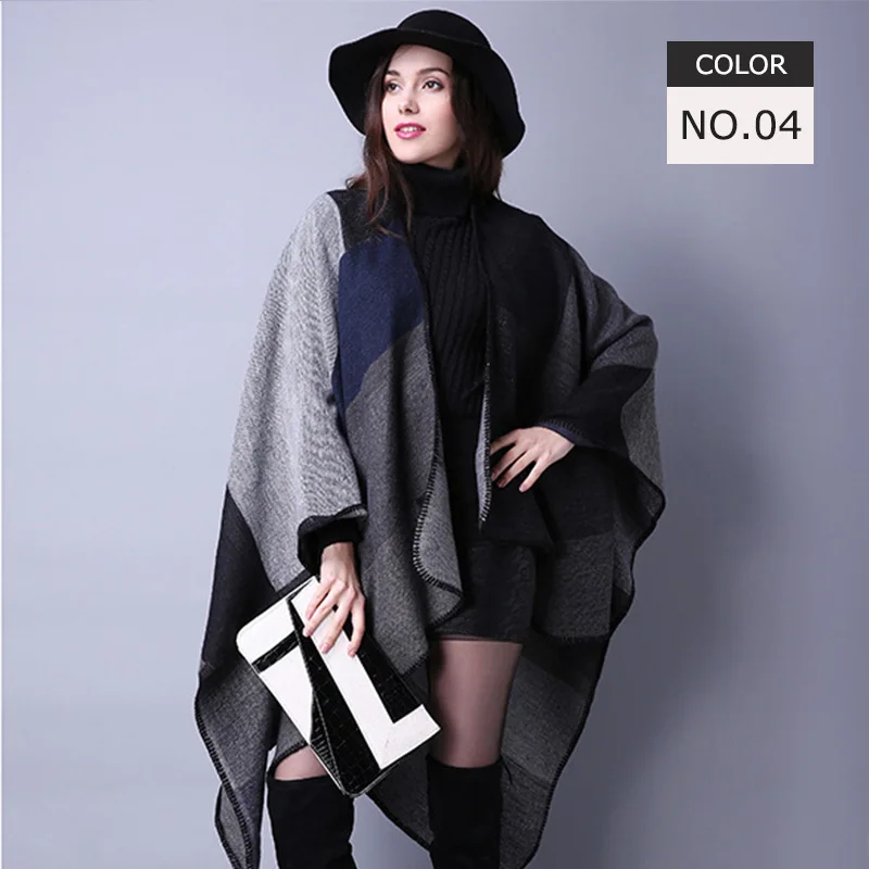 Best Price Cheap RNB9w Scarves Women Scarf Pashmina Cashmere Ponchos And Capes Top Quality Plaid For Ladies Pashmina For Dress Luxury Brand Scarfs