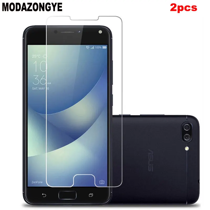 2 шт закаленное стекло Asus Zenfone 4 Max ZC554KL защита экрана Asus Zenfone 4 Max ZC554KL X00ID ZC 554 KL защита экрана