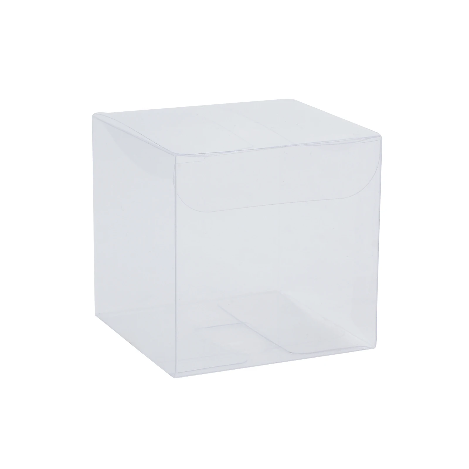 Neoteck 50 шт. прозрачный ПВХ прозрачный Макарон квадратные кубические коробки любимые коробки для сладких конфет торт Chiristmas свадебный подарок