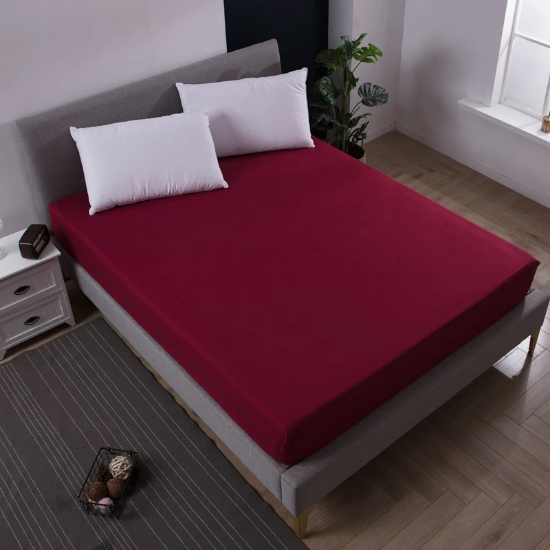 MECEROCK одноцветное цвет наматрасник водостойкие подушка для матраса установлены простыни разделены воды постельное белье с эластичными