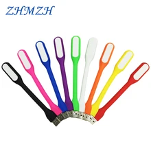 5 в светодиодный Ночной светильник, вращение на 360 градусов, Портативная USB мини лампа для чтения, 1,2 Вт, 6 светодиодный светильник для книг, энергосберегающая лампа, фонарь для кемпинга