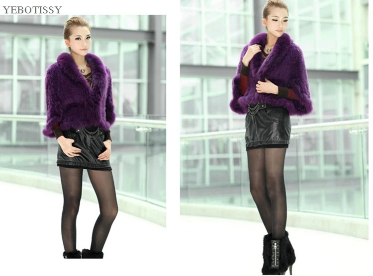genuine mink fur capes fox fur collar (20)