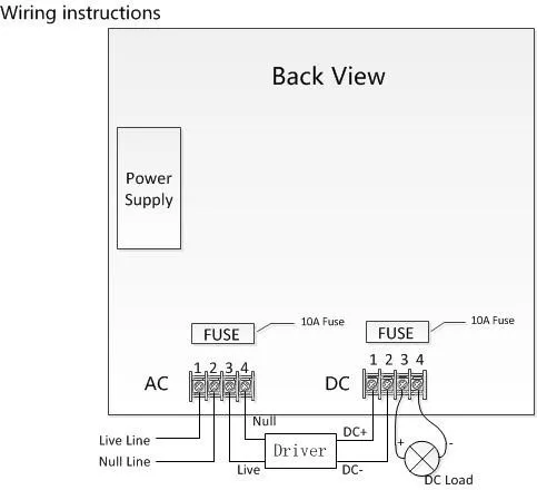 voltímetro, teste de alimentação, motorista, AC 220V, DC 300V, 10A