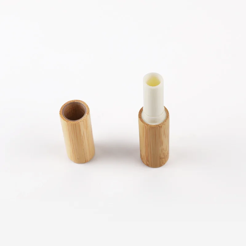 

1pcs 5g Bamboo Empty Lip Gross Container Lipstick Tube DIY Container Lip Balm Tubes Bamboo Lipstick Tube