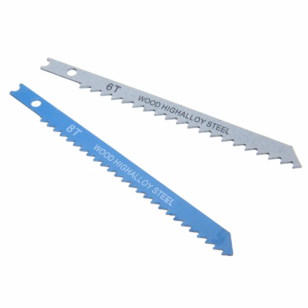 Mayitr 14Pcs/set Durable Assorted U-shank Jigsaw Blades For Plastic Wood Cutter Top Quality Jingsaw Blades Mayitr Hand Toos