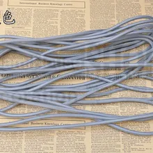 10 метров 2 ядра 0,75 мм2 ткань круглый серый провод кабель для подвесной светильник текстильная проволока