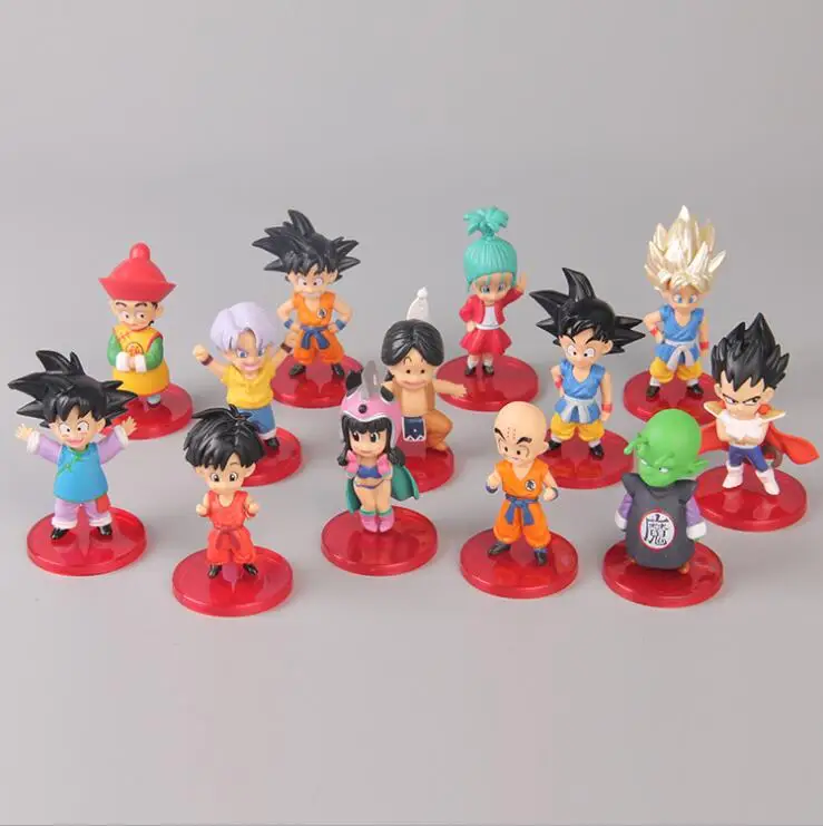 

Anime Dragon Ball GT Super Saiyan Son Goku Gohan Figure 12cm Dragon Ball Z Figurine PVC Figure Model Collection Toy