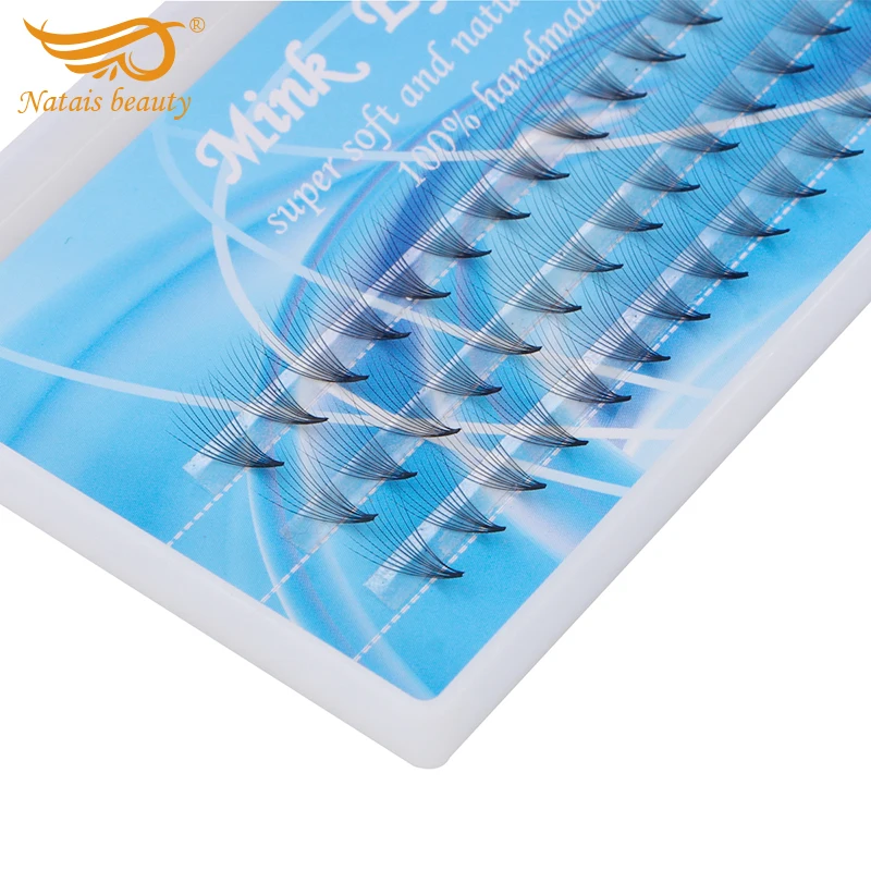 

5packs/lot Pro Natural C Curl 0.07mm Black Individual False Eyelashes 10d Silk Eyelash Extension Free Shipping