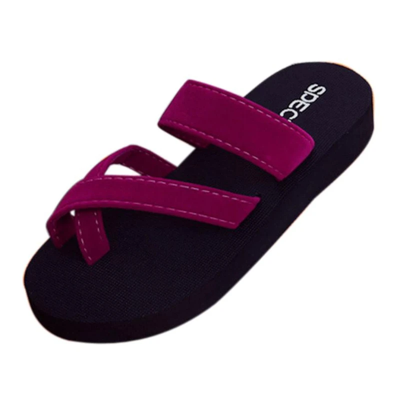 

shoes woman flip flops Womens Summer Flip Flops Casual Slippers Flat Sandals Beach Open Toe Shoes flip flops women beachA0511#30