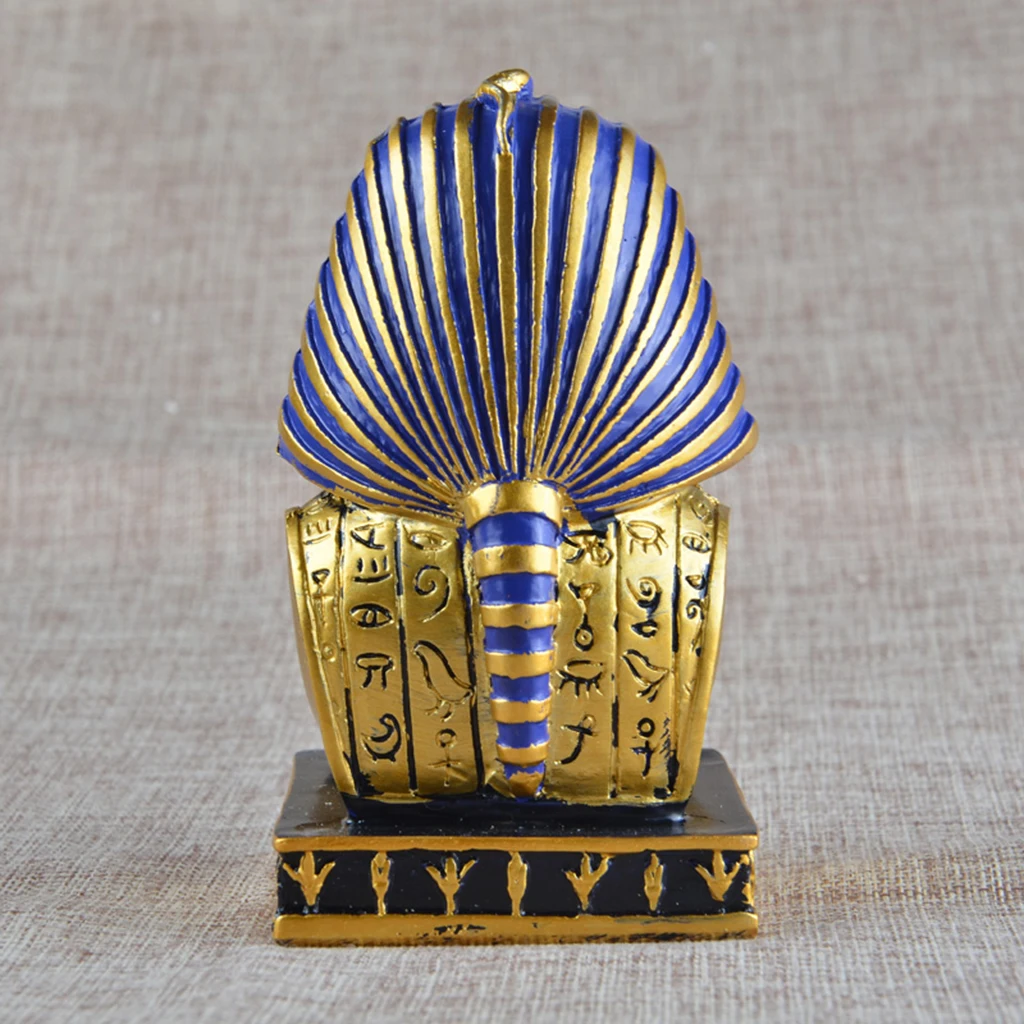 Resin Statues Ancient Egyptian Figurine Statue Handmade Articrafts for Home Office Tabletop Decoration