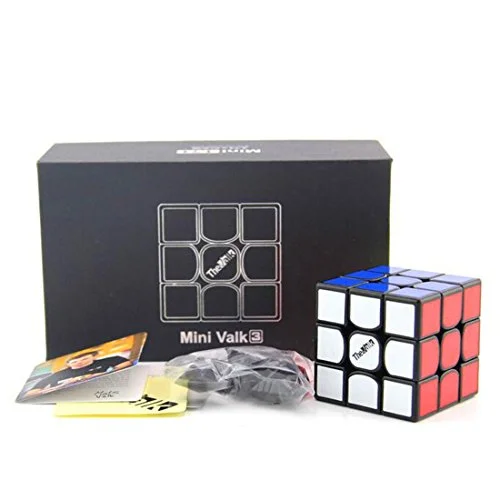 CuberSpeed QiYi Mini Valk 3 3x3x3 черный 4,74 см волшебный куб QiYi mofangge мини обучающая игрушка или хороший подарок для детей