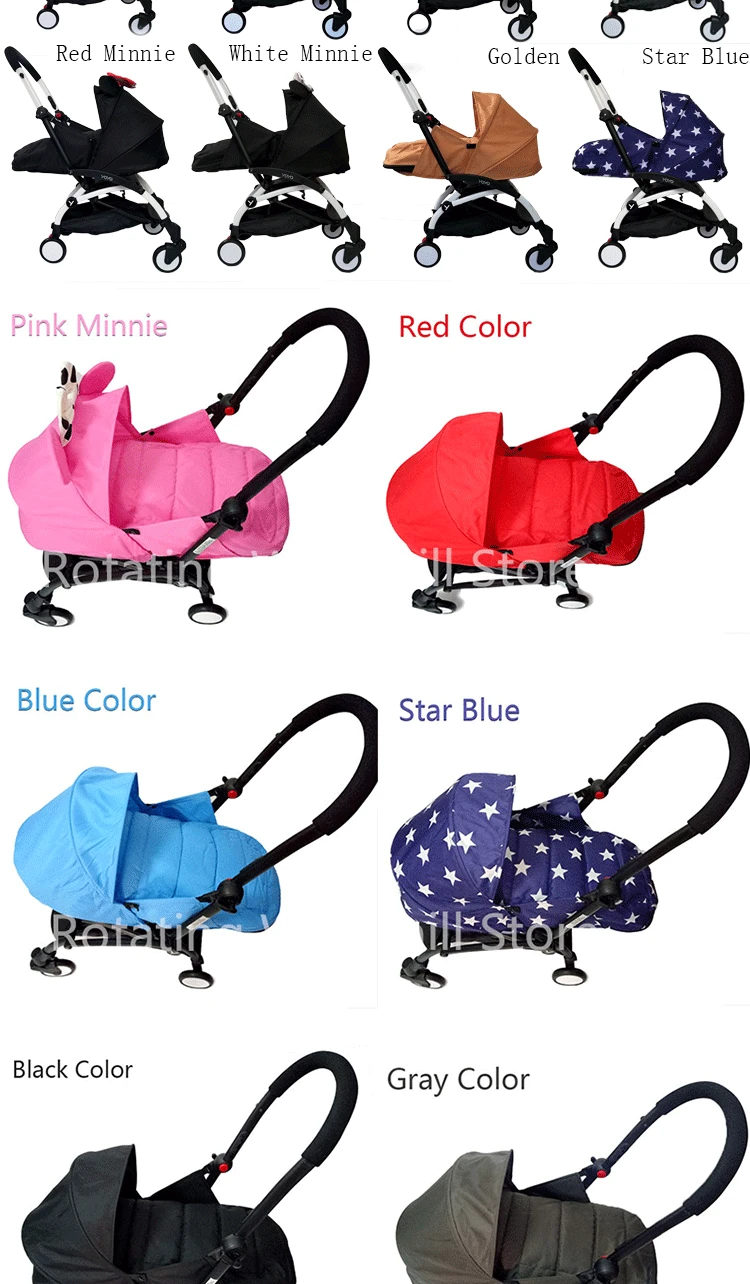 Baby Stroller Birth NB Nest Sleeping Basket Stroller Accessories For