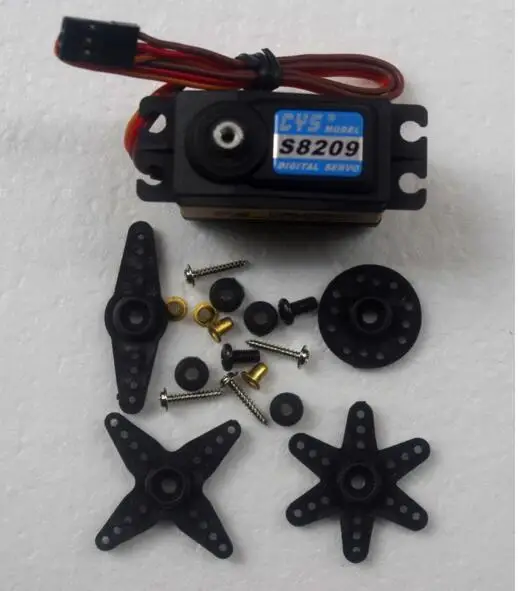 

CYS S8209 0.08 Ultra High Speed Digital Metal Gear Servo for Drift Car on-road