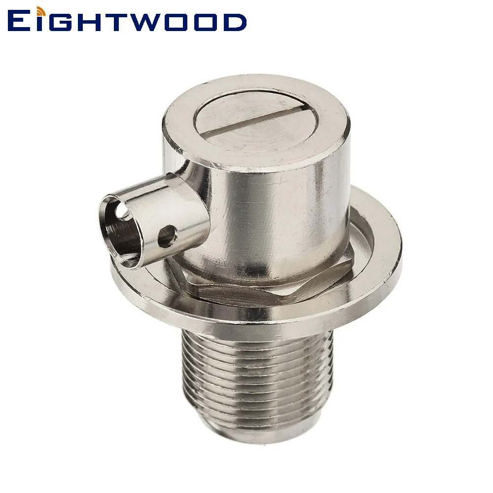 Eightwood Ham radio coaxial connector female right angle UHF connector