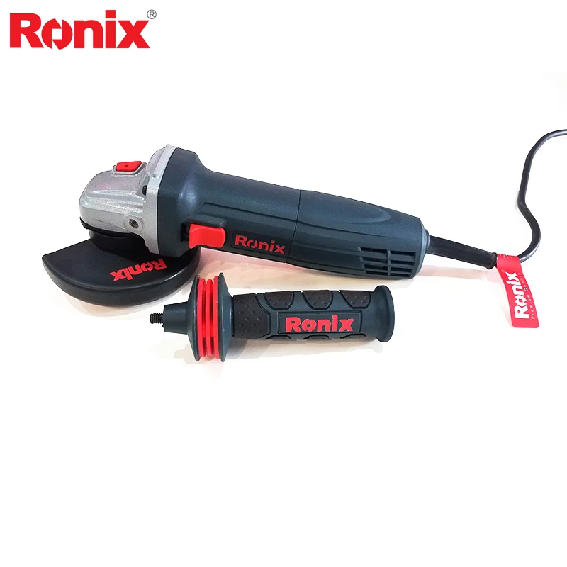Ronix 220V 720W 11000RPM 115mm Mini Angle Grinder With Anti Vibration Handle 3M Cable Length