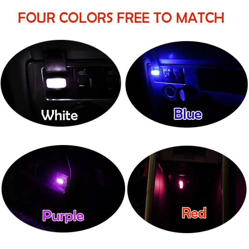 Car-atmosphere-lights-led-free-modification-usb-cigarette-lighter-Decorative-lights-Atmosphere-light-Car-foot-lamp (6)