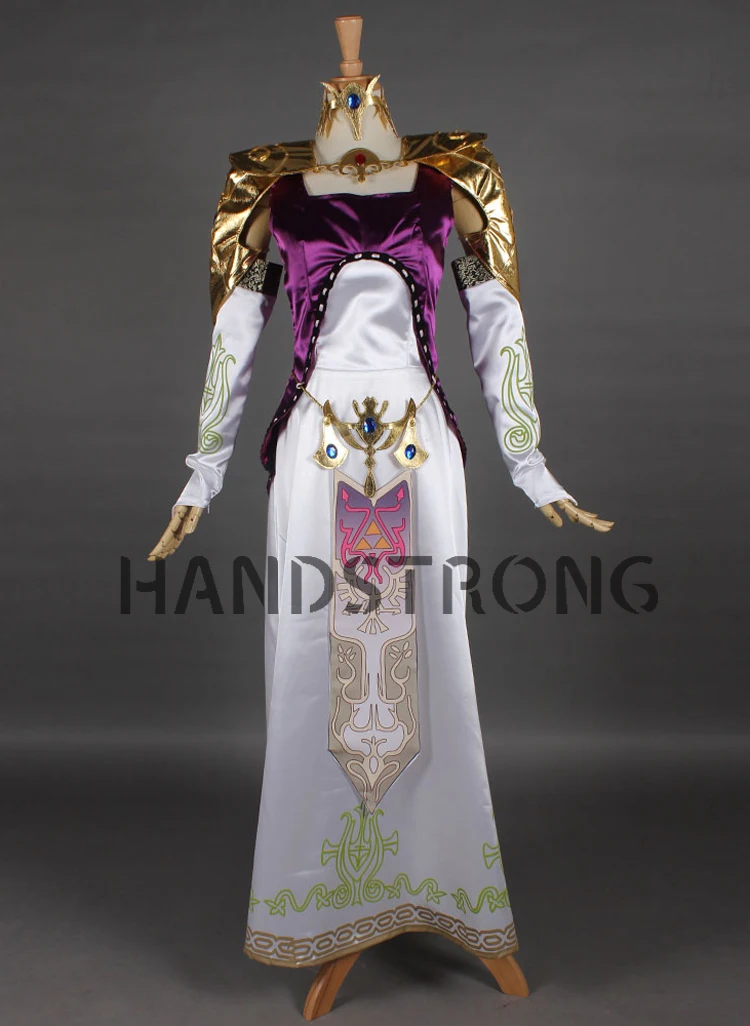 Легенда о Зельде Косплей Костюм для взрослых принцесса Zelda костюм для женщин Хэллоуин Карнавал Вечеринка нарядное платье полный комплект на заказ
