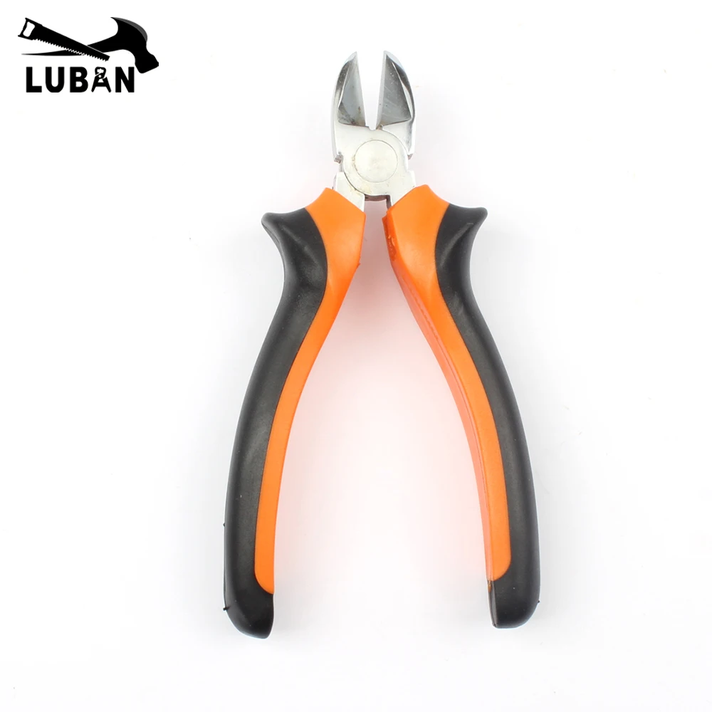 

FS-03 Small Cutting Head for Cutting Light and Hard Wire, Chrornate Plated Cutter,Electronic oblique mouth clamp 62HRC TOOL