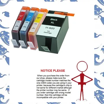 

YOTAT Compatible 920XL ink cartridge for HP920 HP 920 XL for HP Officejet 6000 6500 6500 E709c E709 7000 7500 series