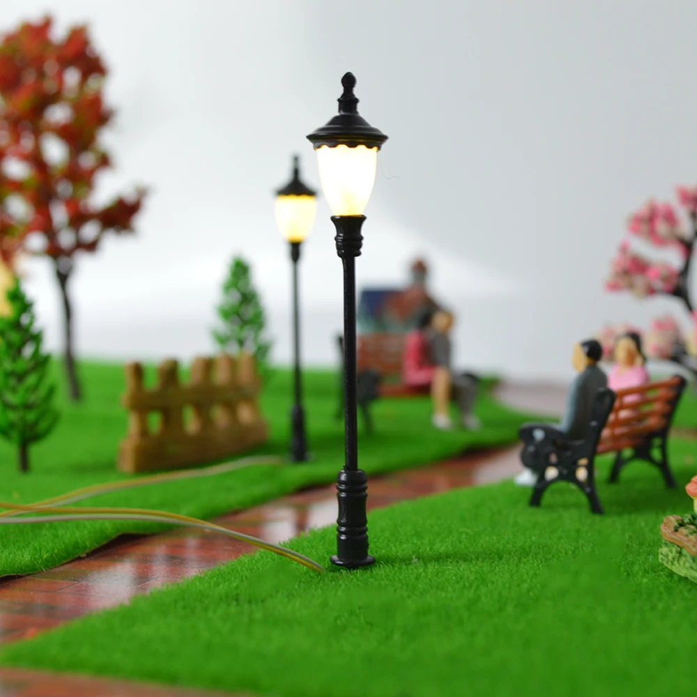

high quality miniature scale model street light with LED