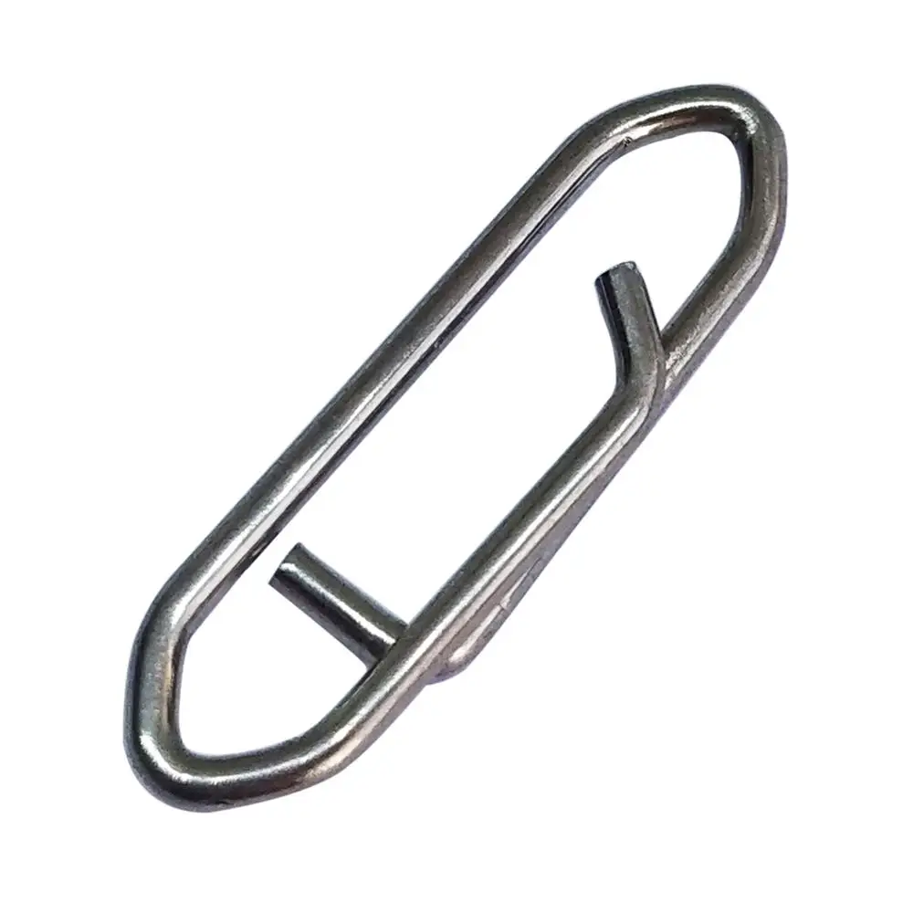 

30-pieces Power Clips Swivels Fishing Quick Clip Snap Stainless Steel Fast Lure Clips S/M/L Fishing Connector for Lure Drop Rigs