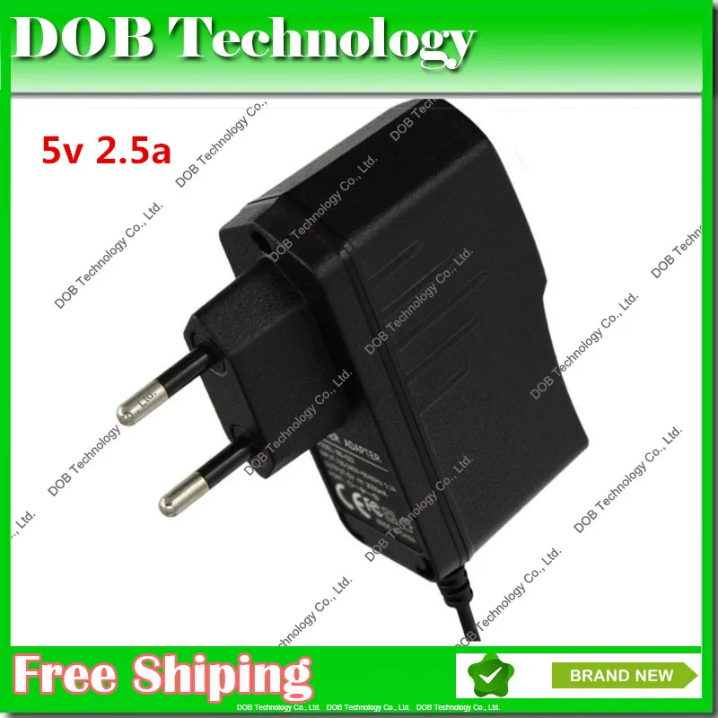 

5pcs/lot For 5v 2.5a power supply adapter adaptor dc jack 4.0*1.7mm EU plug