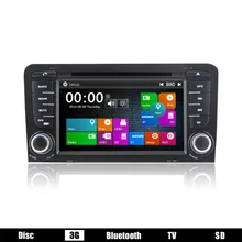 Wholesales Super deal! 7 inch Car DVD Player GPS Navigation For Audi A3 S3 2003 2004 2005 2006 Radio AM FM USB SD Free map