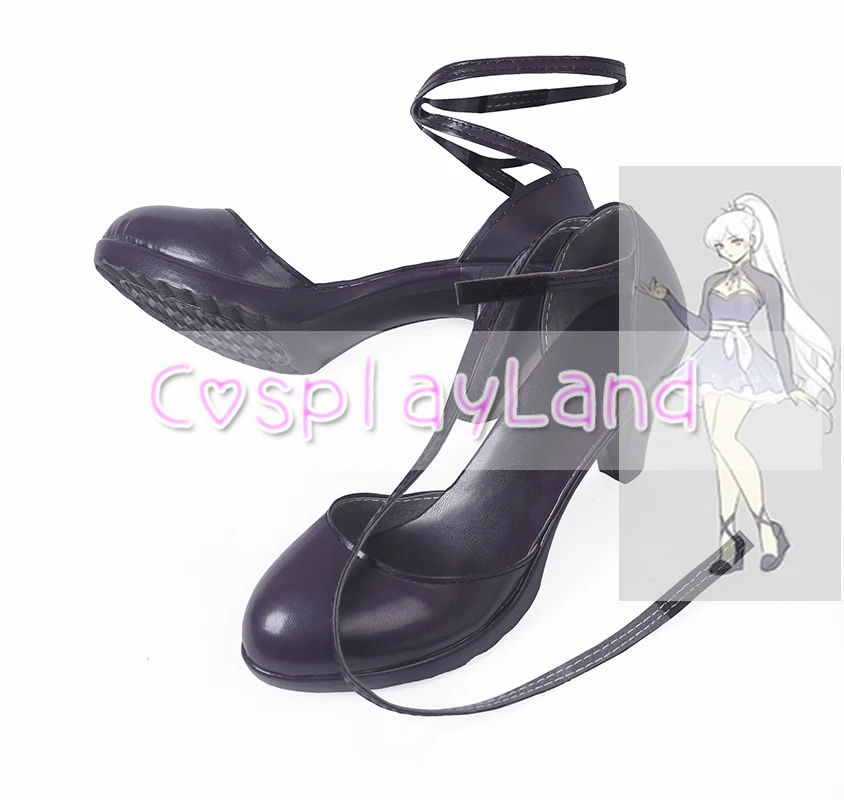 Обувь в Стиле персонажа громкости 4 Weiss Schnee Timeskip ток Ver Косплэй обувь вечерние
