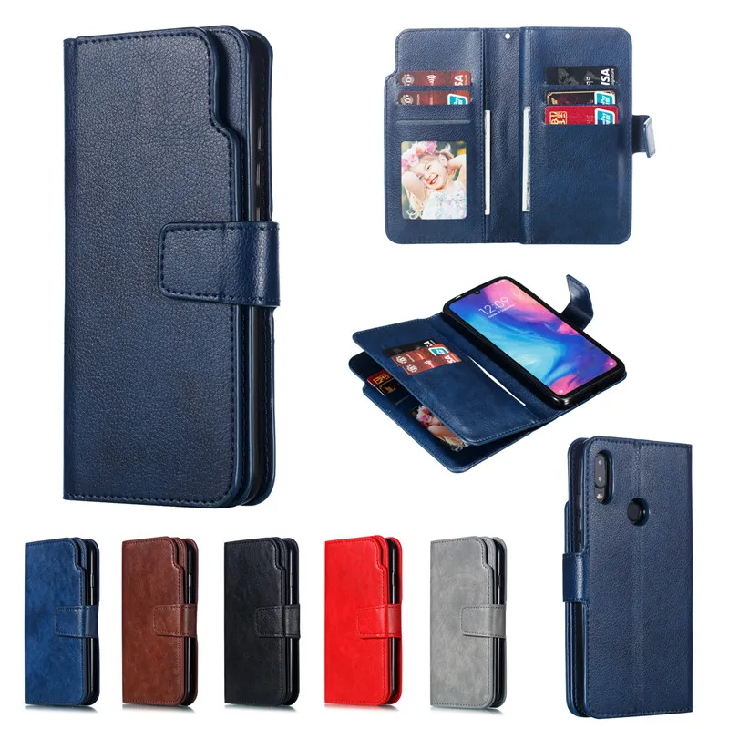 Leather case  Xiaomi Redmi Note 7 6 5 Pro 4 4X Case Cover Wallet Magnet Flip Phone case Xiaomi Mi 9 8 Lite Case Cover45