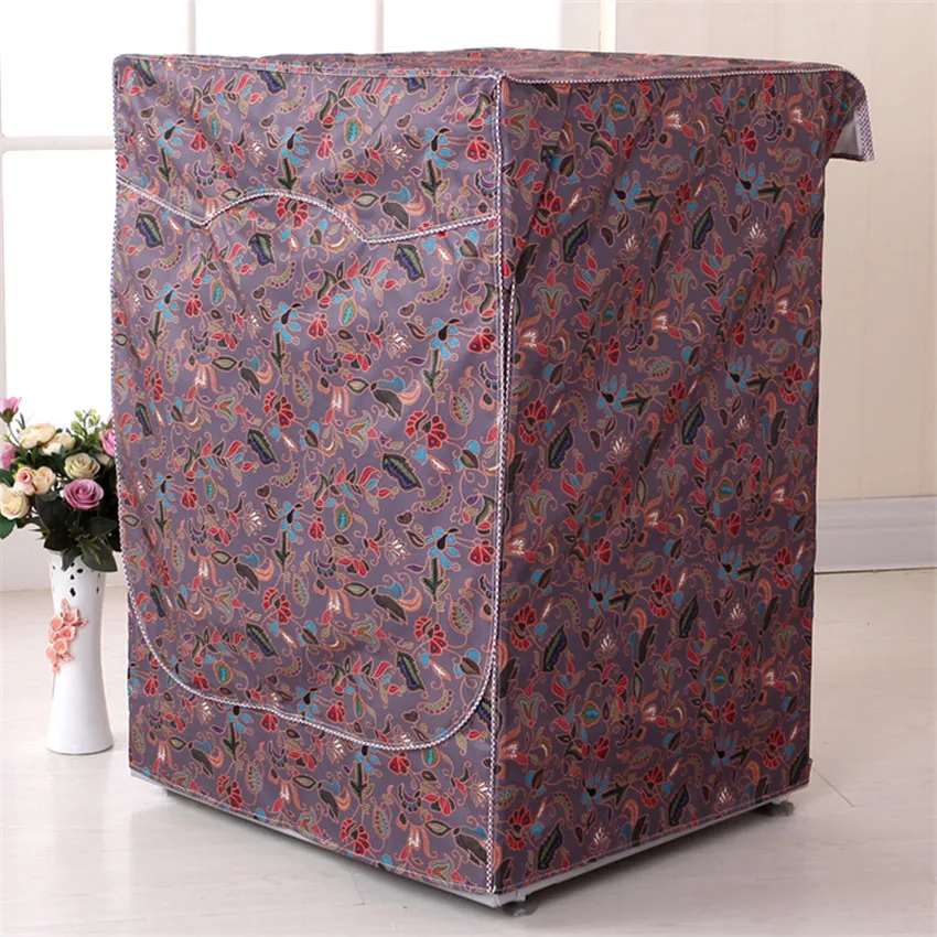 

Sunscreen Dust Proof Cover Washing Machine Cover Waterproof Case Washing Machine Protective Dust Jacket Front Top Open 1PC