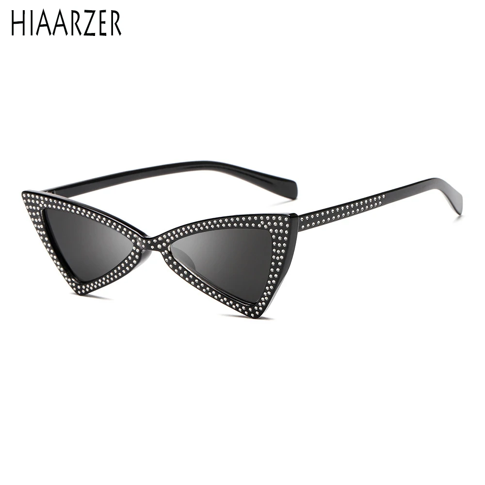 2018 Women Sunglasses Brand Designer Cat Eye Sunglasses Women Diamante