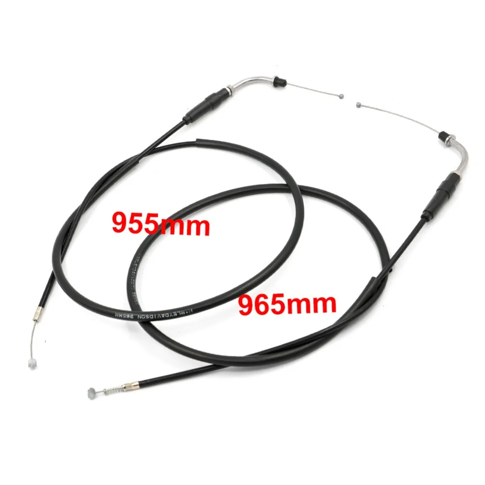 965mm 955mm Throttle Oil Cables Line Wires Set Accelerator Cable for