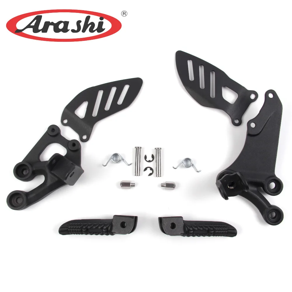 Arashi 1 Set GSXR600 2006 2010 Rider Front Foot Pegs Footpeg For SUZUKI