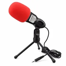 NUEVO Podcast de Condensador Profesional Sound Studio Micrófono Micrófono Para PC Portátil Skype MSN
