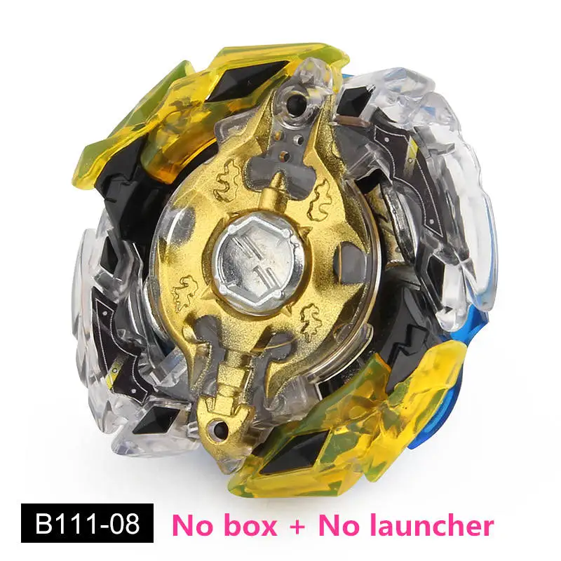 Топ пусковые установки Beyblade Burst Toys B-122 B-73 B-100 bables бейблэйд burst Metal пусковой установкой, Божественный волчок Топы игрушка бейблэйд - Цвет: B111-08