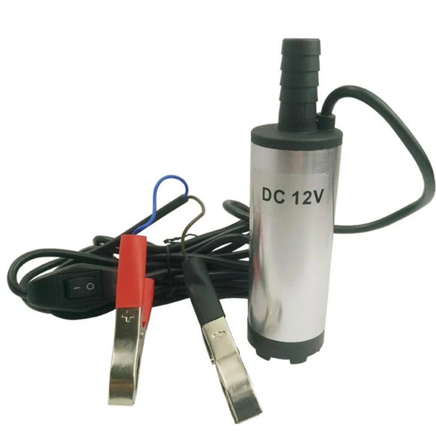 12 V 24V DC Электрический погружной насос для перекачки дизельного топлива воды