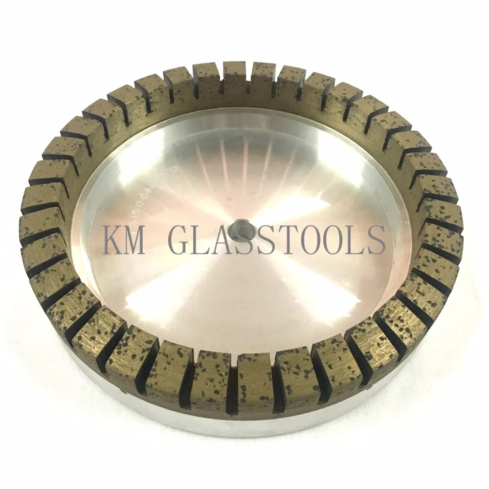 KM-S5-SS5/конечное качество, Алмазное Колесо(полностью изолированное) 175x12x15x8 мм для плоских кромок Прямой Двойной кромки(Лучшее