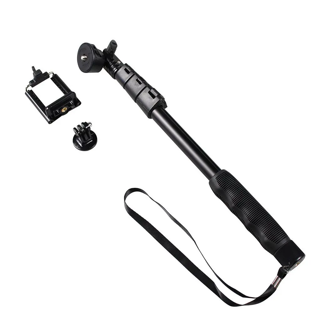 YunTeng YT 188 Selfie Stick Monopod 188 Tripod Mount Adapter with Clip Holder For iphone 6 6s