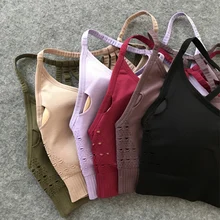 Женский бесшовный спортивный бюстгальтер, 21 цвет, для спортзала, с перекрещивающимися ремешками сзади, для фитнеса, женские спортивные бюстгальтеры, для спортзала, для активного отдыха, для йоги, бюстгальтеры для бега, топы