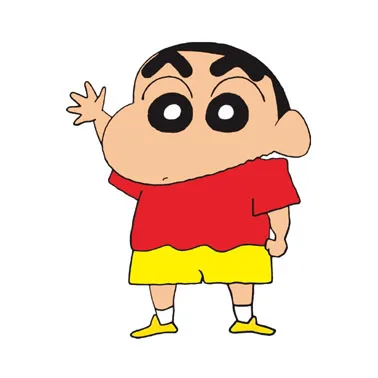 Crayon Shin Chan 01 pull rod box attached computer