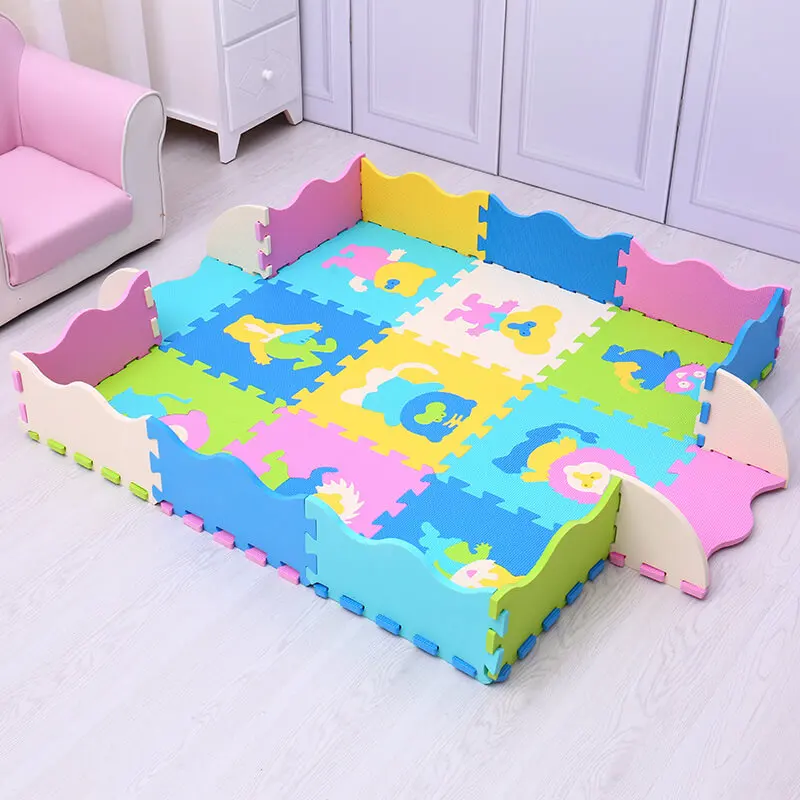 9 шт. детский коврик пазл из пены эва|carpet for kids|baby play matplay mat |