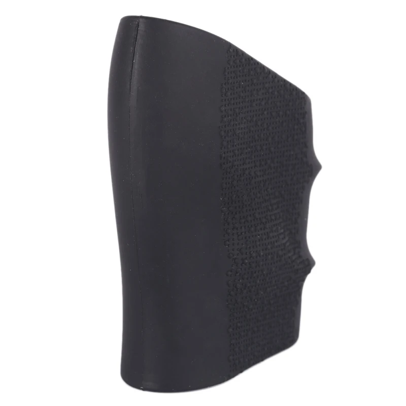 

2018 New Universal Rubber Grip Sleeve Full Size Anti Slip Fits Hunting Holsters Shield Rubber Black