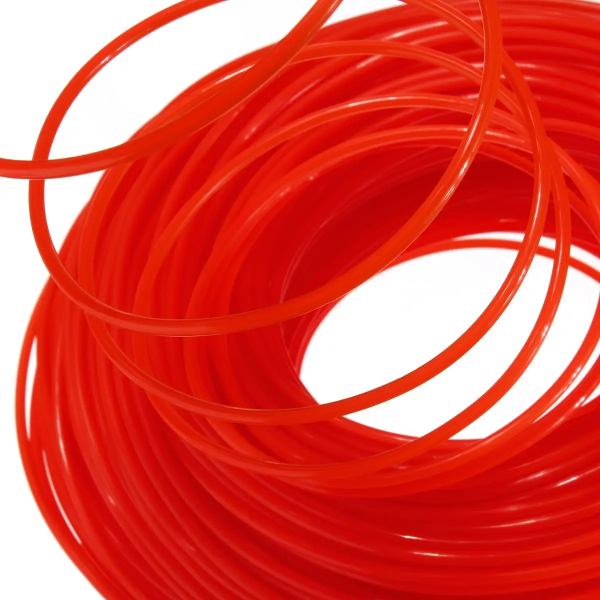 DWZ 2.4mm x 90m Strimmer Brushcutter Trimmer Nylon Cord Line Long Round Roll Orange