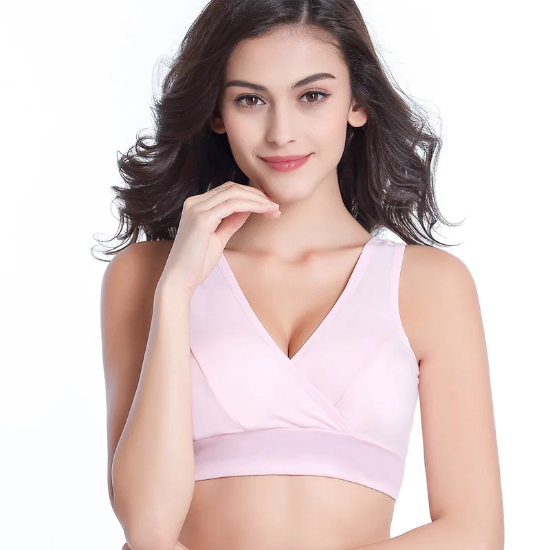 Maternity Bras Wirefree Nursing Bra Panties Set Pregnancy Clothes Prevent Sagging Breastfeeding Women's Breathable lactancia Bra