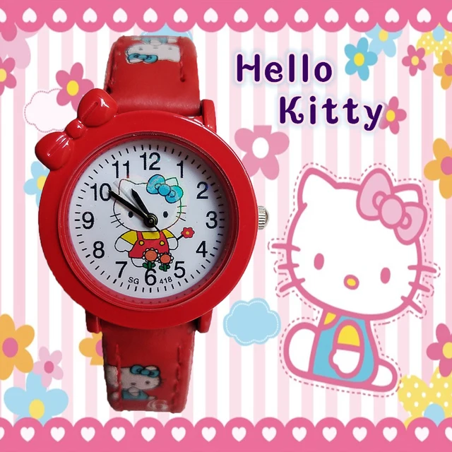 2019 Latest Presale Hello Kitty Cartoon Women Watches Kids Girls Leather Straps 2019 Latest Presale Hello Kitty Cartoon Women Watches Kids Girls Leather Straps