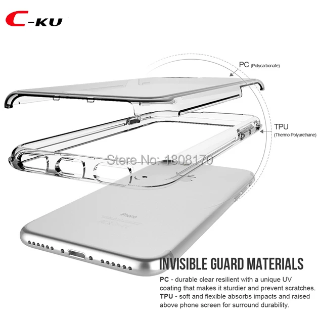20685 iphone X 6S 7G 8G  6+ 7+ 8+ 5X Note5A PC+TPU10 (5)