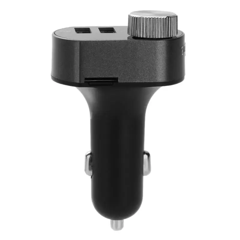 Универсальный 5 В 2.1a/1A Dual USB Зарядное устройство Bluetooth гарнитура для Авто карты памяти У диска ABS музыки MP3 играть автомобиля Bluetooth комплект