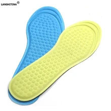 Новая дышащая обувь дезодорирующие стельки из пены, запоминающие форму стельки массажа при плантарном фасциите, дверная Накладка аксессуары для вставки