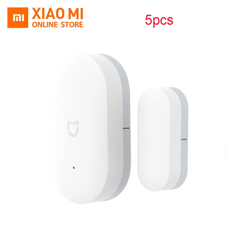 

5pcs Original Xiaomi Mi Intelligent Mini Door Window Sensor Automatic Lights Human Body Sensor For Smart Home Kits Alarm System
